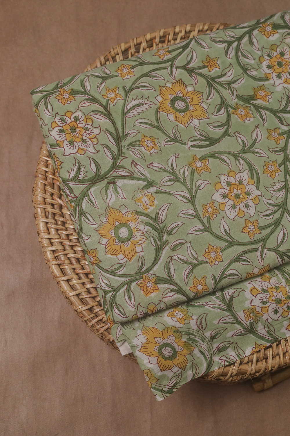 Block Printed Fabric-Matkatus 