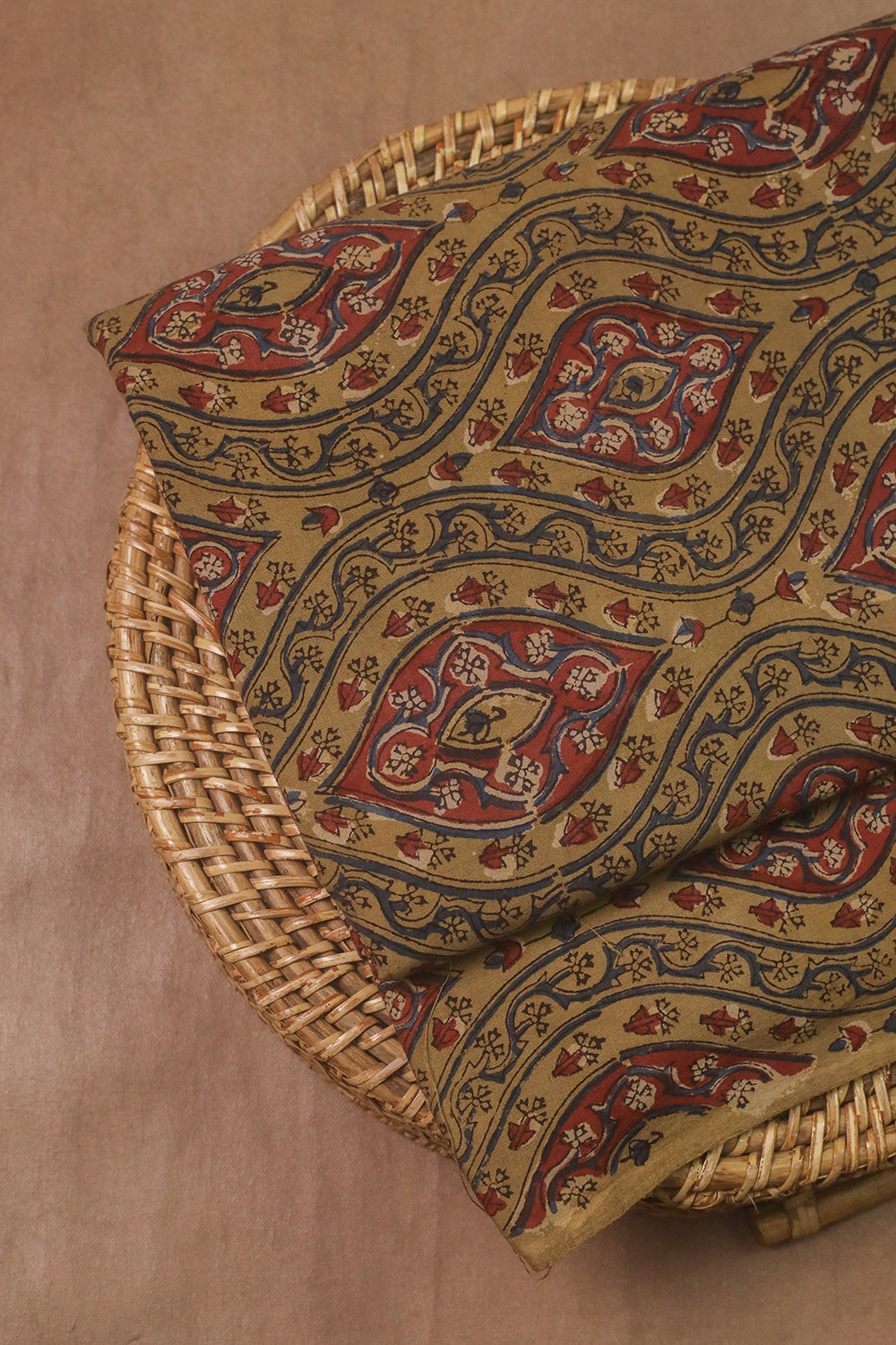 Block Printed Fabric-Matkatus 