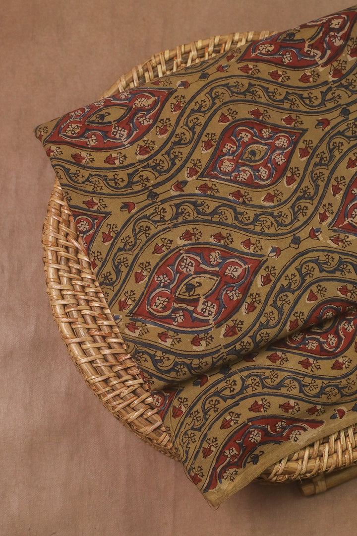 Block Printed Fabric-Matkatus 