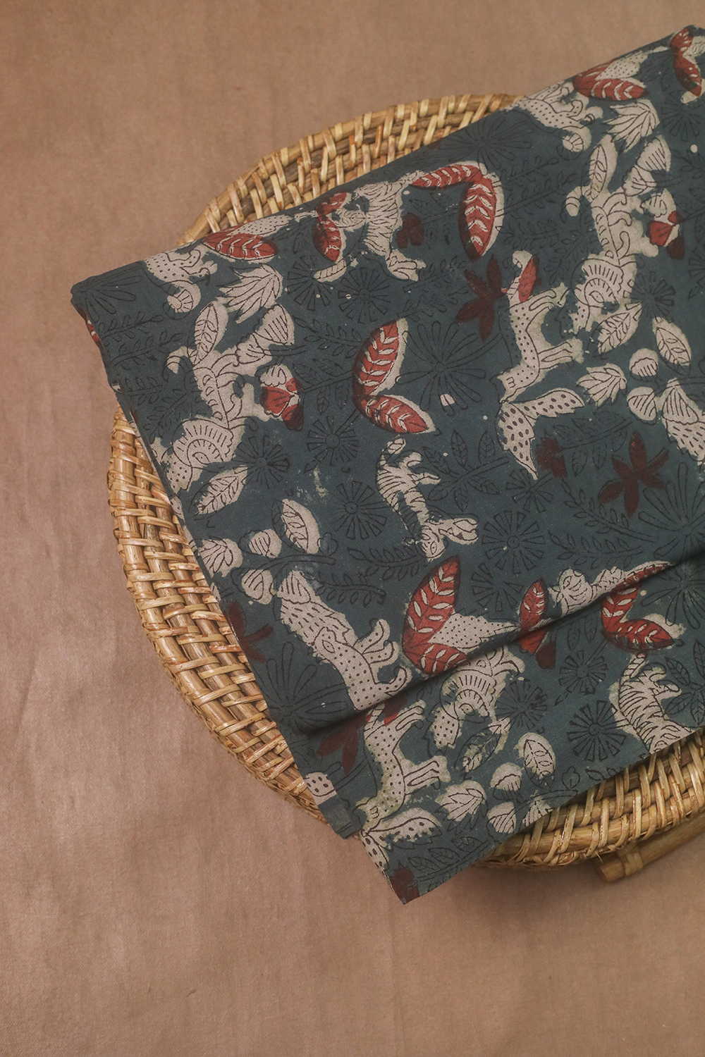 Block Printed Fabric-Matkatus 