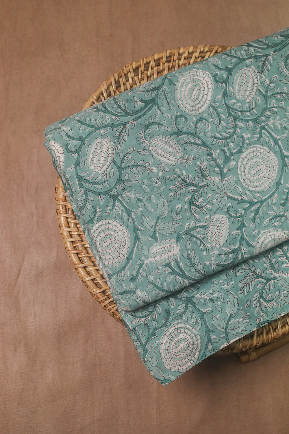 Block Printed Fabric-Matkatus 