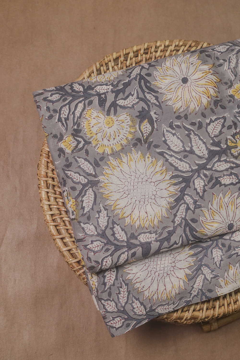 Block Printed Fabric-Matkatus 