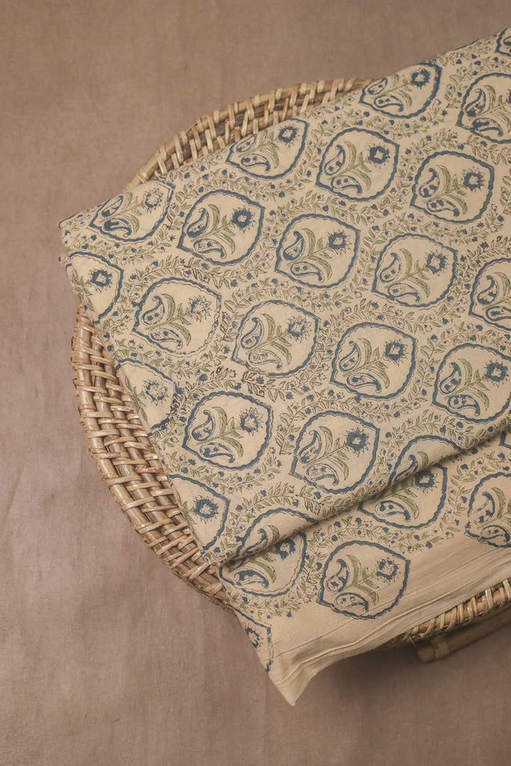 Block Printed Fabric-Matkatus 