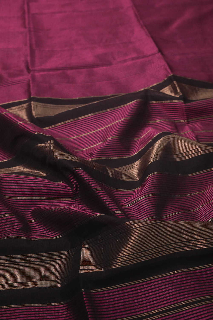 Maheshwari Silk Cotton Saree - Matkatus