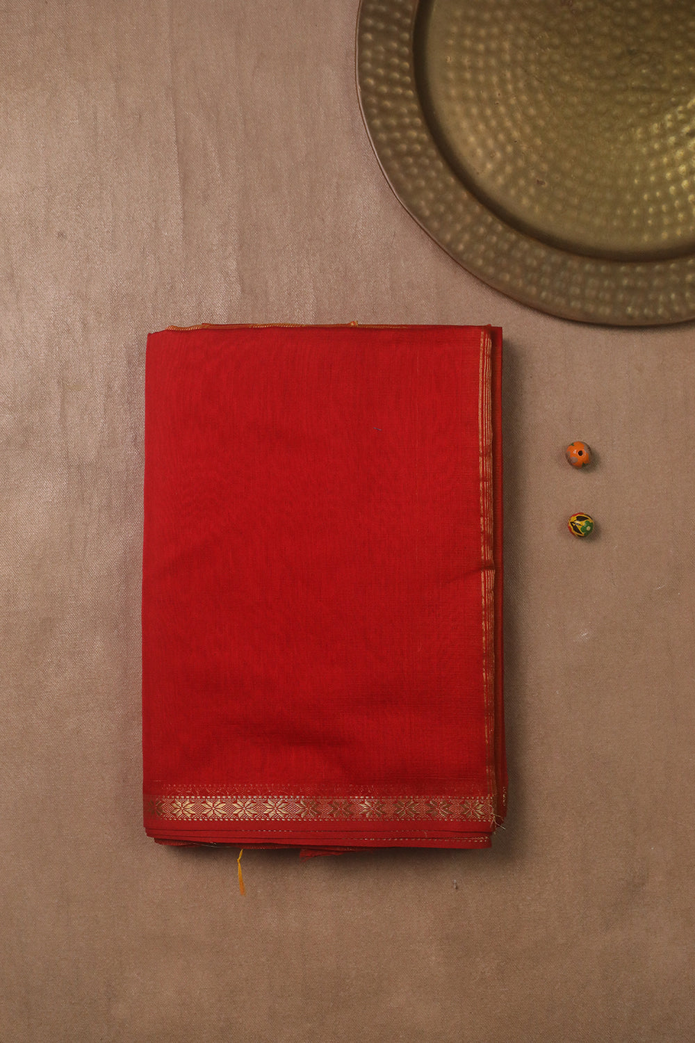 Maheshwari Silk Cotton Saree - Matkatus