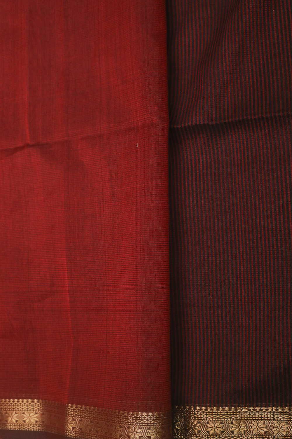 Maheshwari Silk Cotton Saree - Matkatus