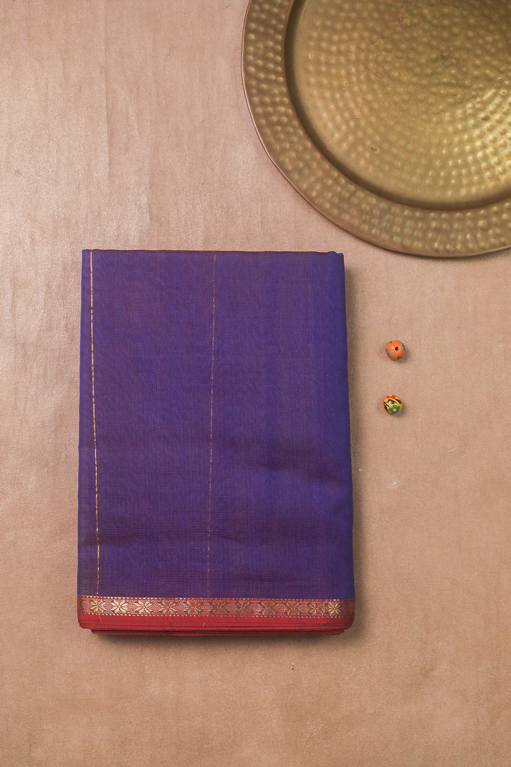 Maheshwari Silk Cotton Saree - Matkatus