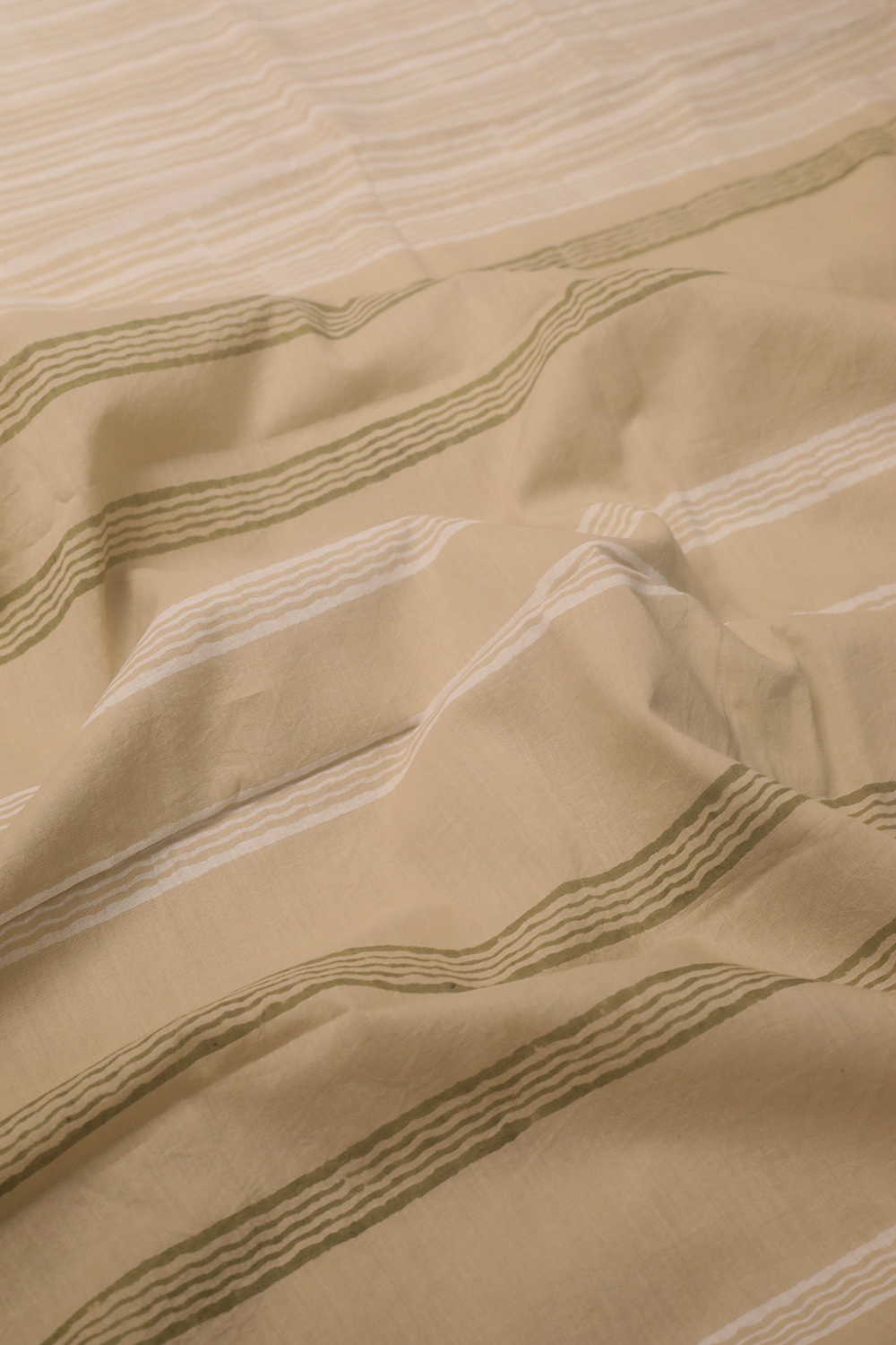 Block Printed Cotton Saree - Matkatus 