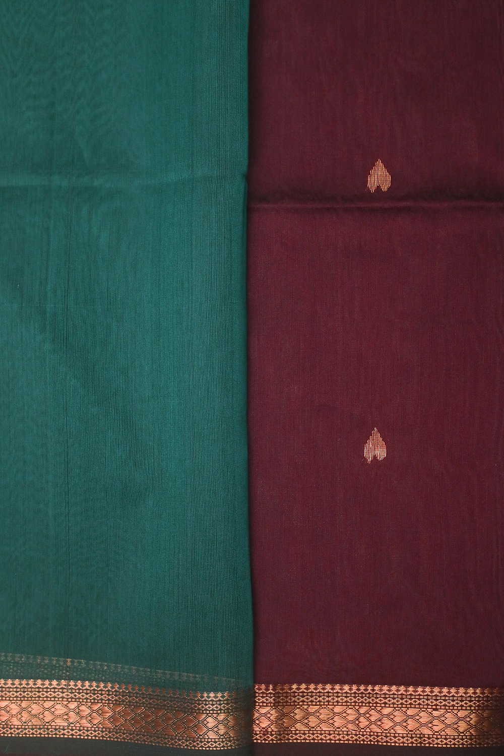Maheshwari Silk Cotton Saree - Matkatus