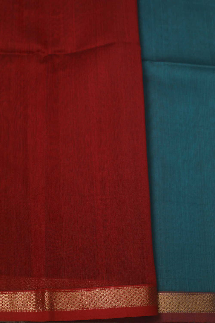 Maheshwari Silk Cotton Saree - Matkatus
