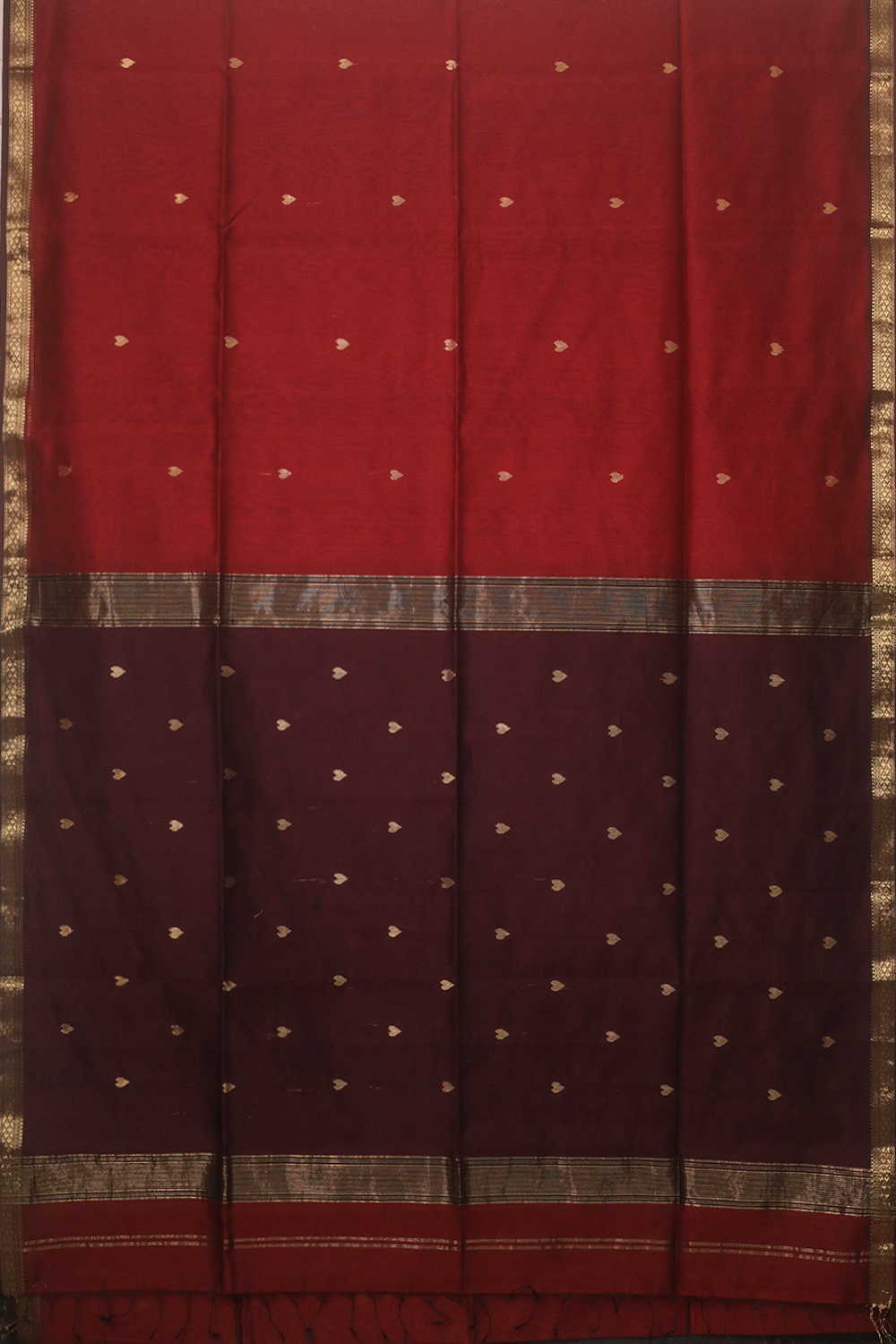Maheshwari Silk Cotton Saree - Matkatus