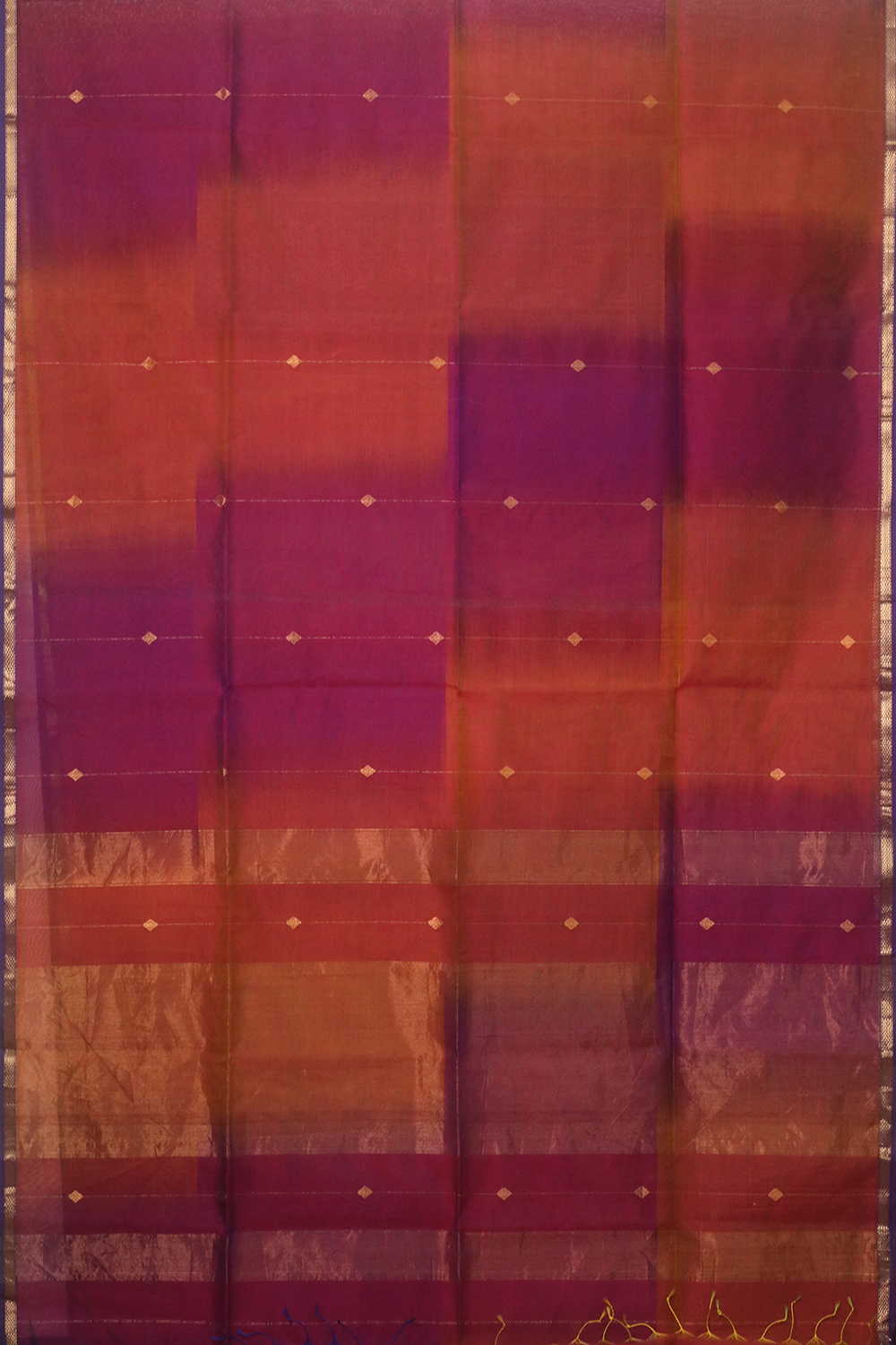 Maheshwari Silk Cotton Saree - Matkatus