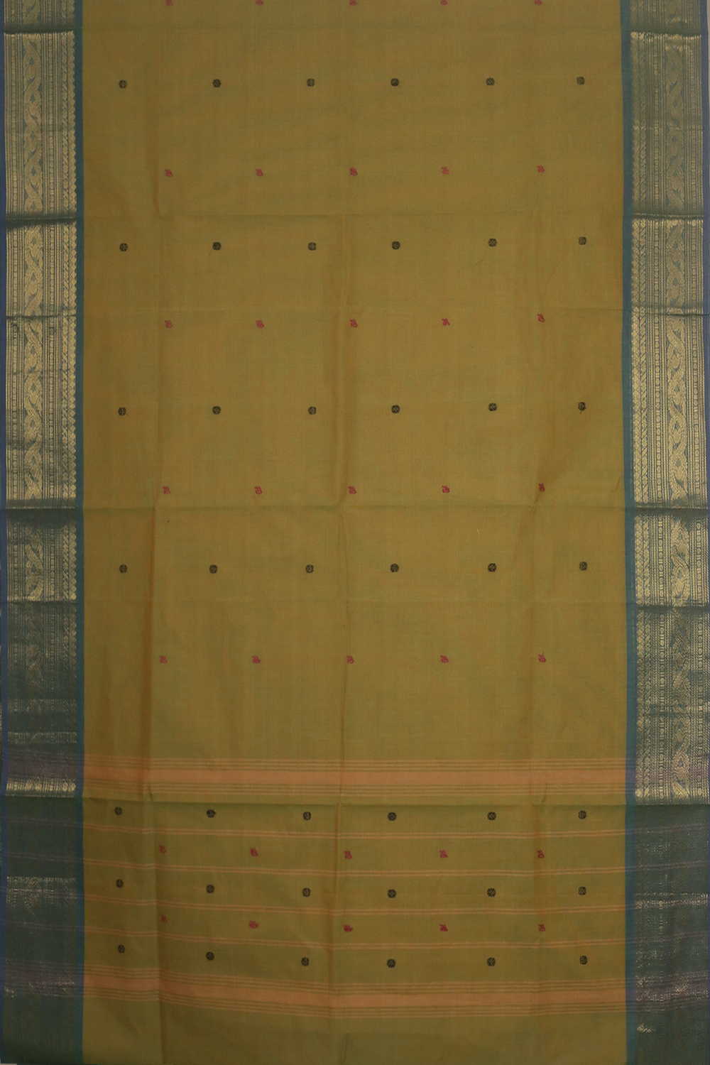 Traditional Cotton Saree - Matkatus 