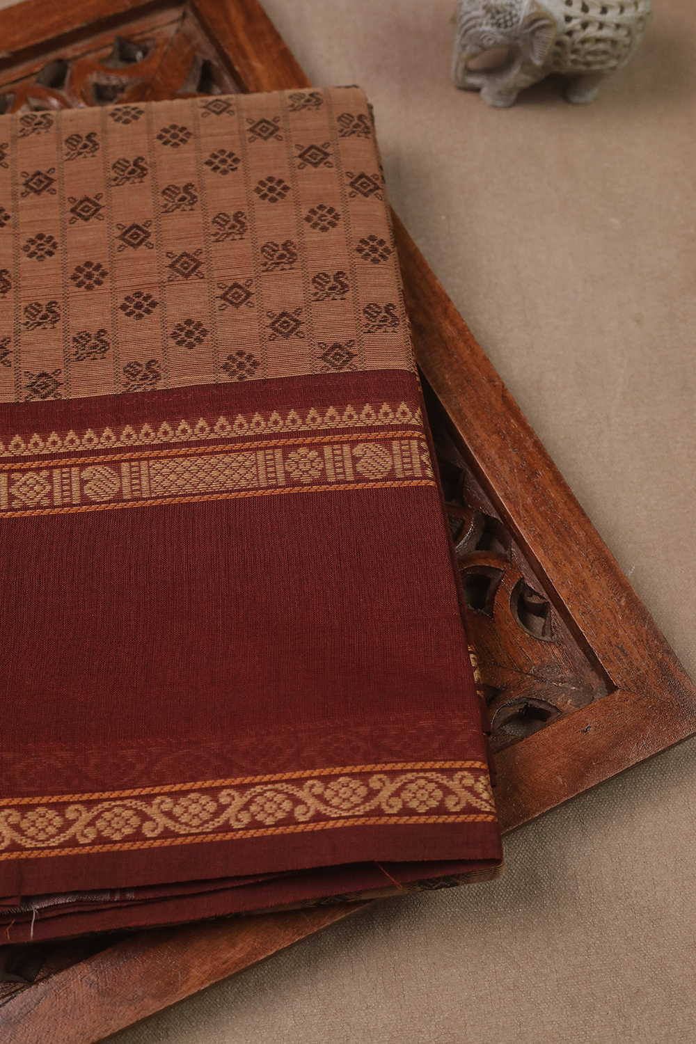 Kanchi Cotton Saree - Matkatus 