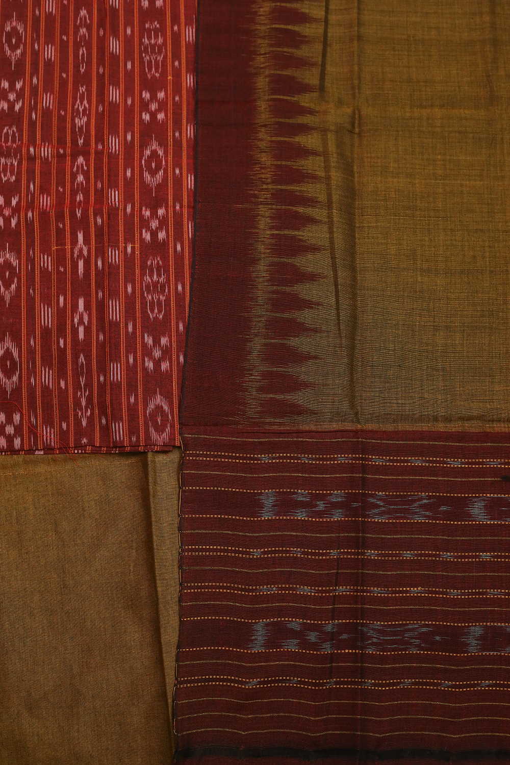 Traditional Odisha Ikat cotton suit - Matkatus 
