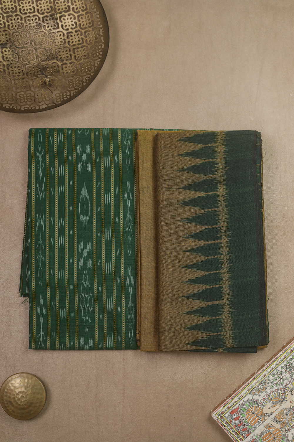 Orissa Ikat cotton suit material - Matkatus