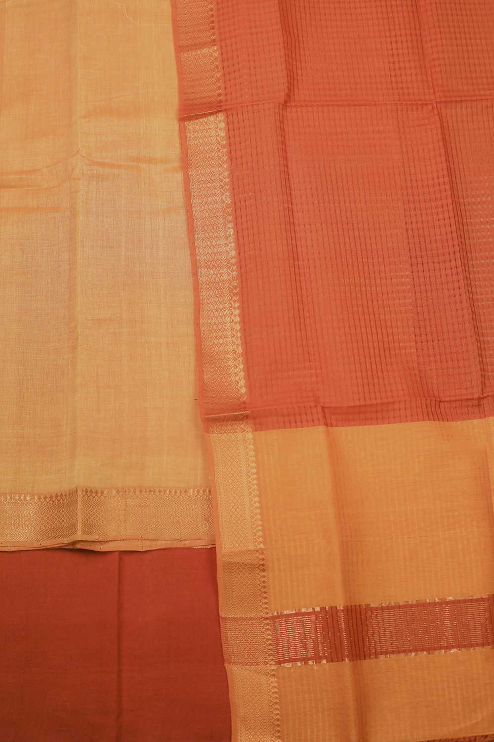 Bright Yellow Mangalagiri Cotton Suit