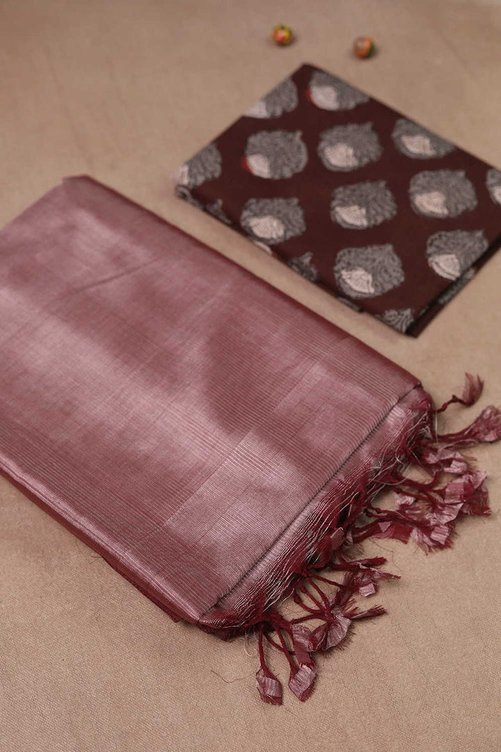 Saree with Blouse - Matkatus 