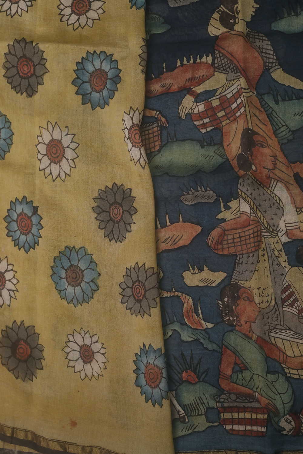 Hand Painted Saree - Matkatus