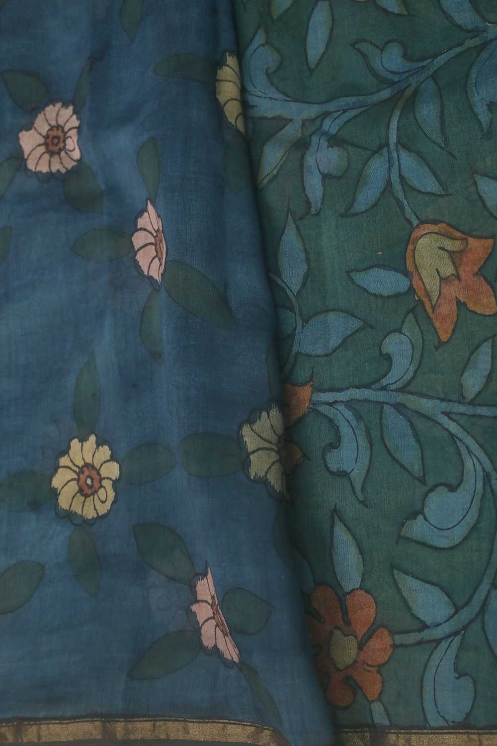 Hand Painted Saree - Matkatus