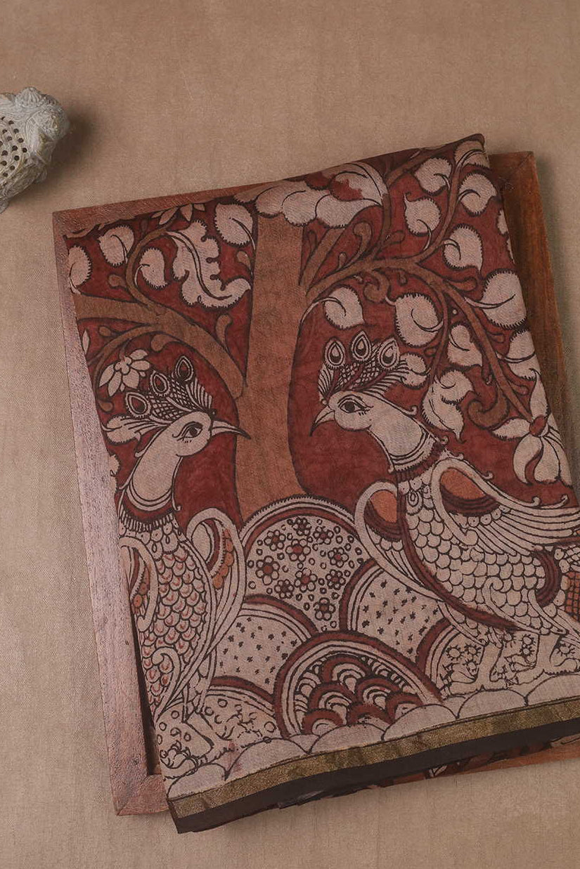 Hand Painted Saree - Matkatus