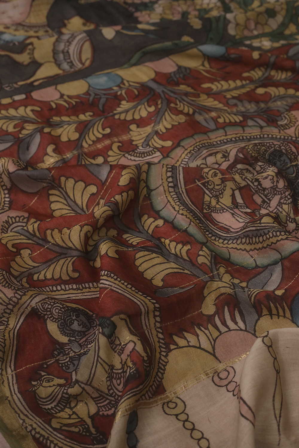 Painted Sarees - Matkatus 