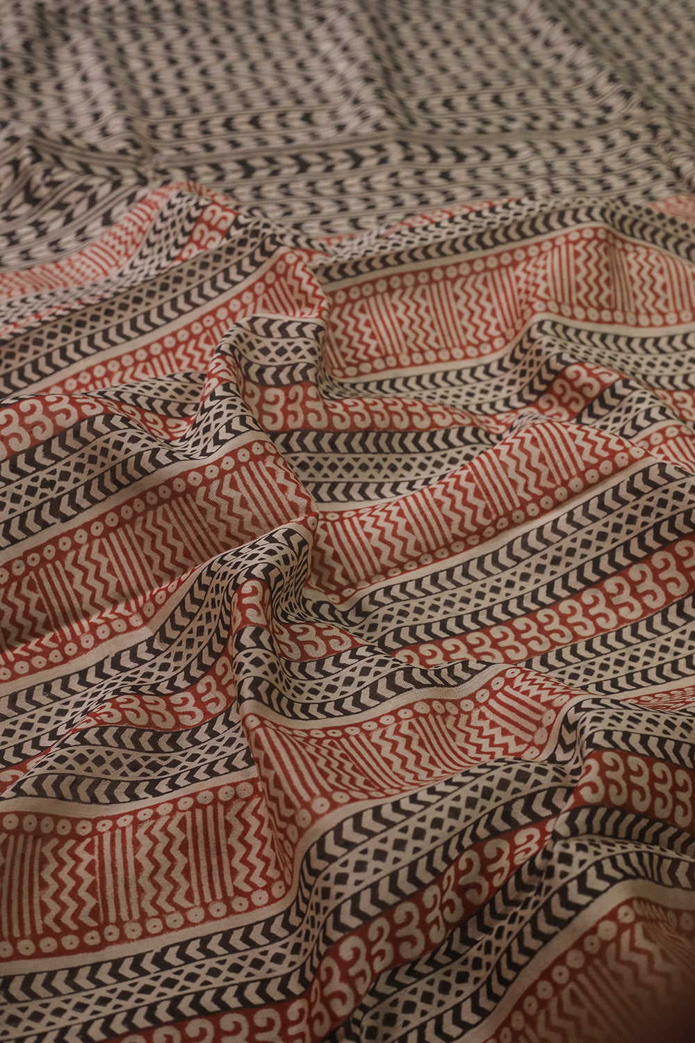 Printed Silk Cotton Saree - Matkatus 