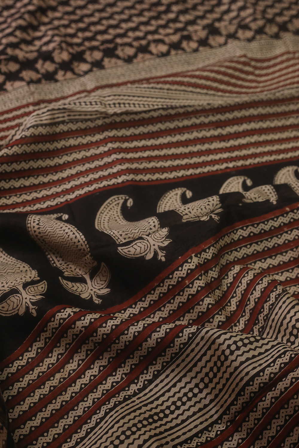 Printed Silk Cotton Saree - Matkatus 