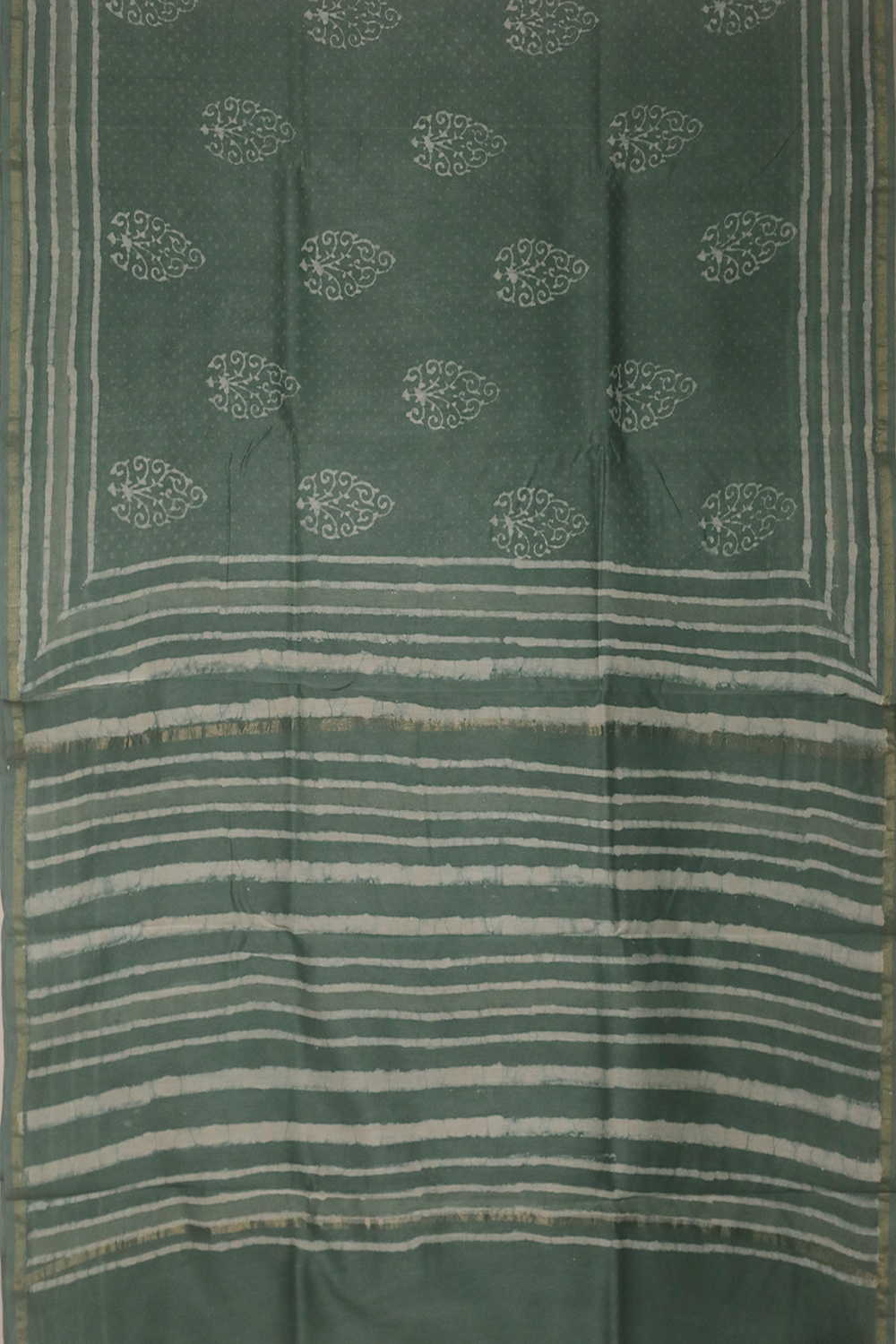 Printed Silk Cotton Saree - Matkatus 