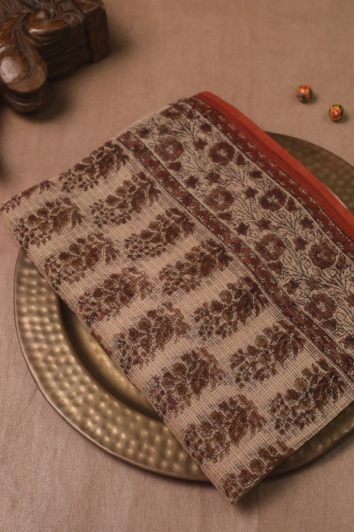 Block Printed Dupatta - Matkatus
