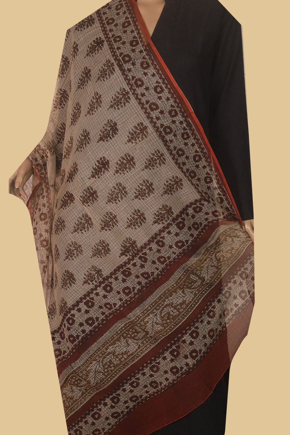 Kota Cotton Dupatta - Matkatus 
