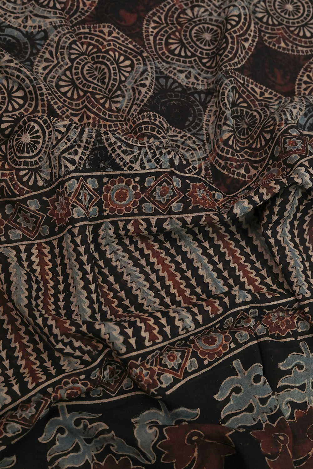 Block Printed Cotton Dupattas - Matkatus 