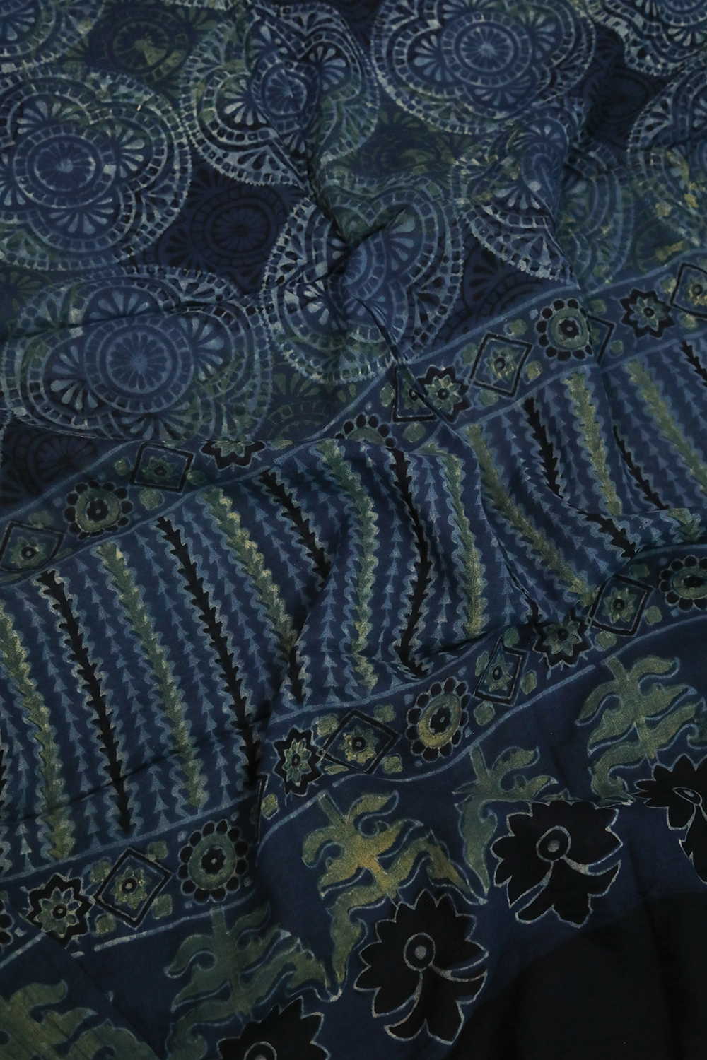 Block Printed Cotton Dupattas - Matkatus 
