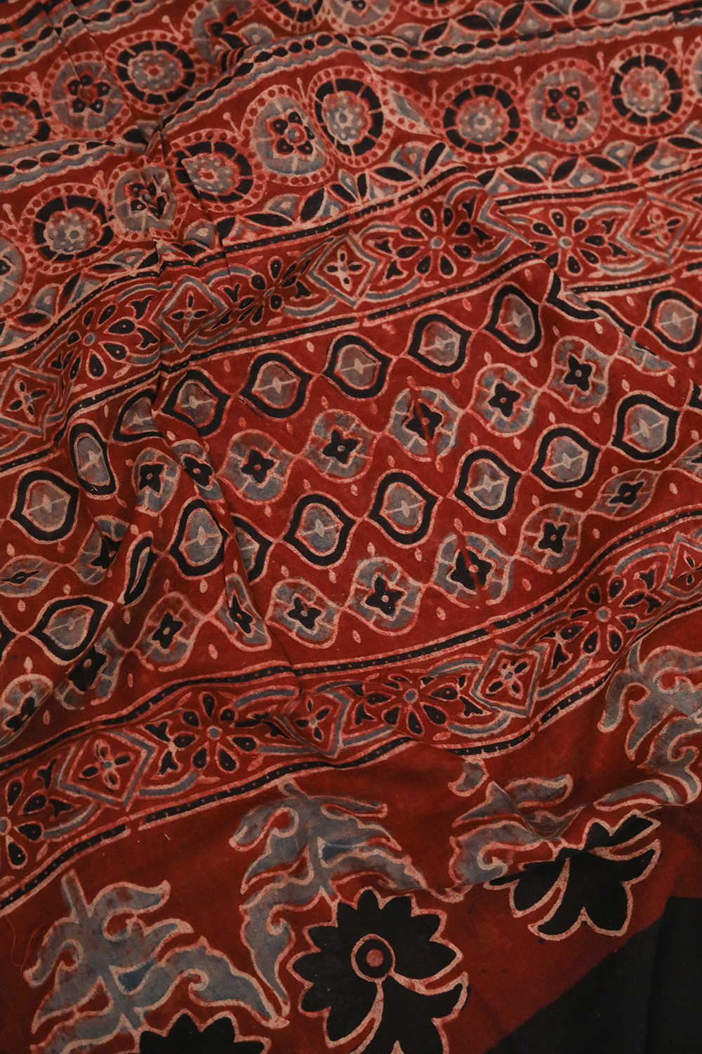 Block Printed Cotton Dupattas - Matkatus 