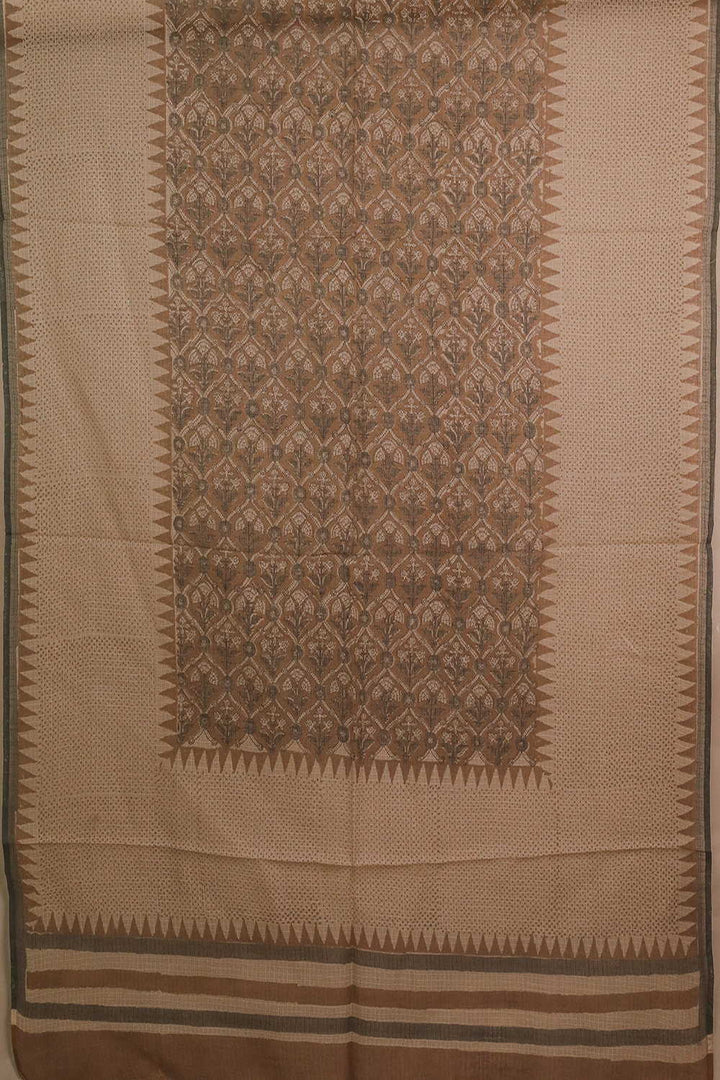 Block Printed Dupatta - Matkatus