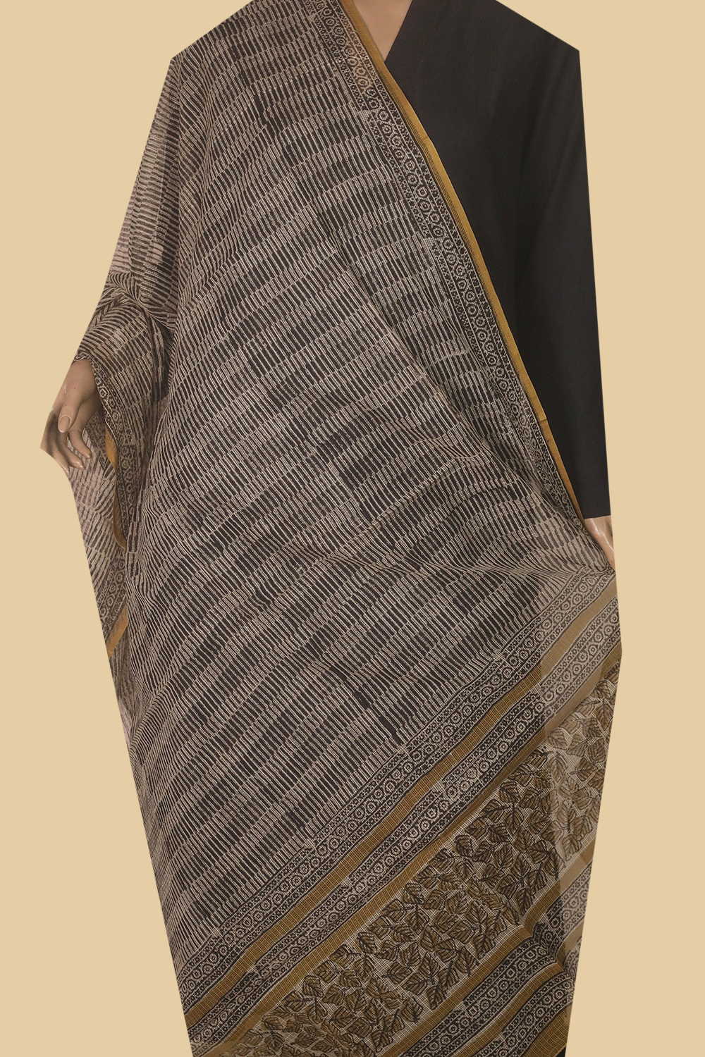 Block Printed Dupatta - Matkatus