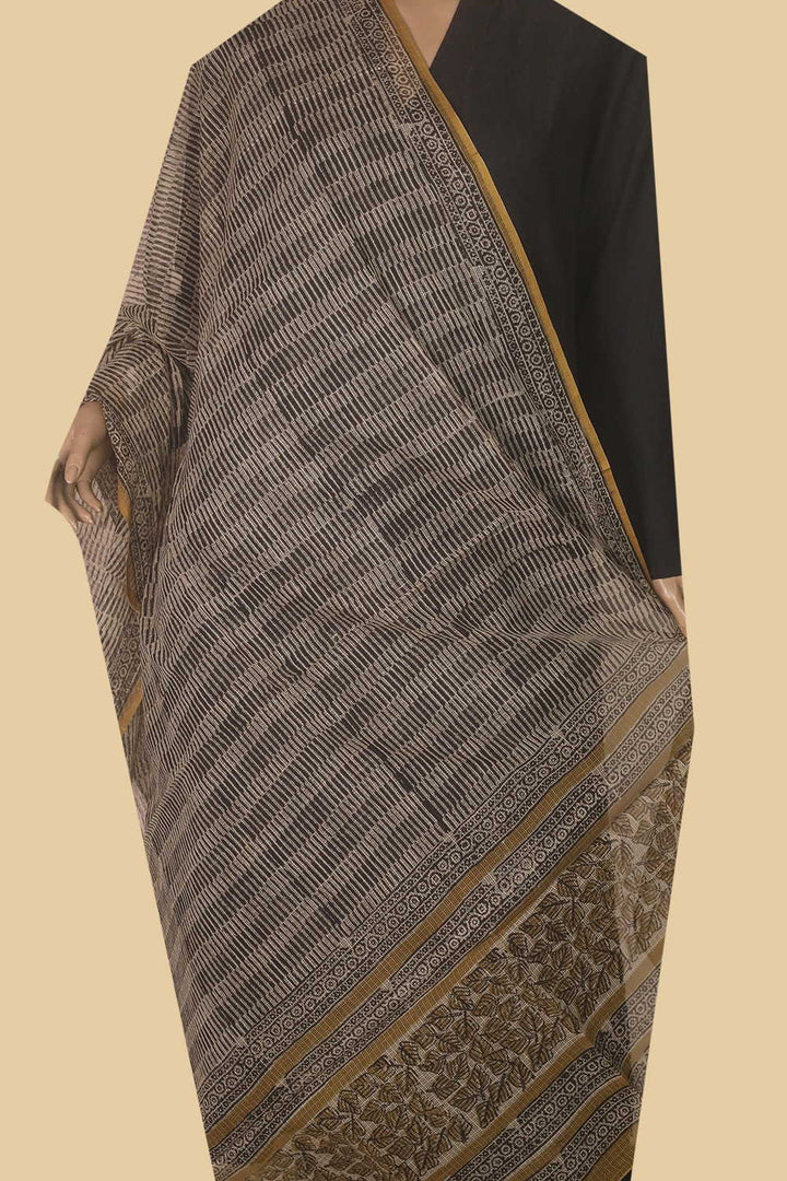 Block Printed Dupatta - Matkatus