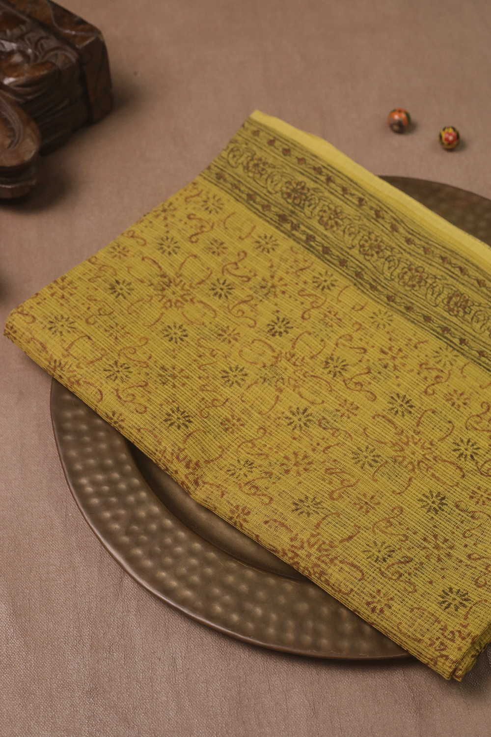 Block Printed Dupatta - Matkatus