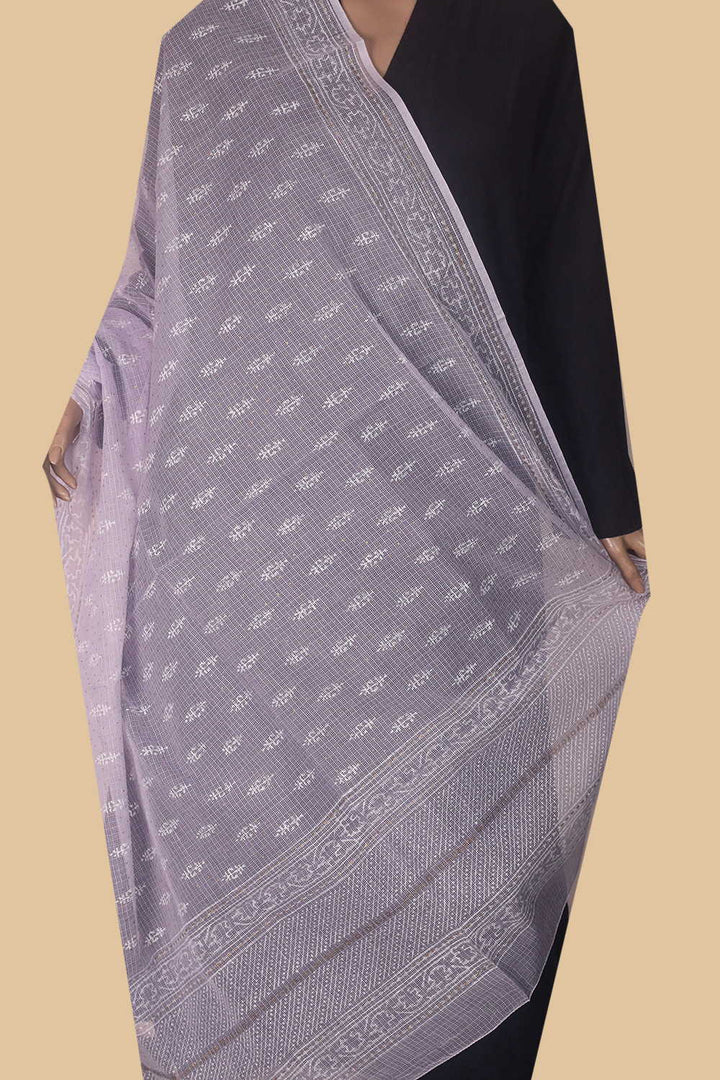 Block Printed Dupatta - Matkatus