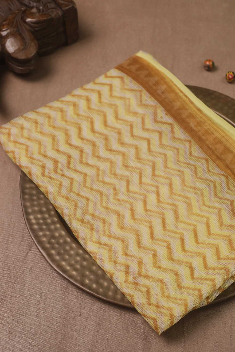 Block Printed Dupatta - Matkatus