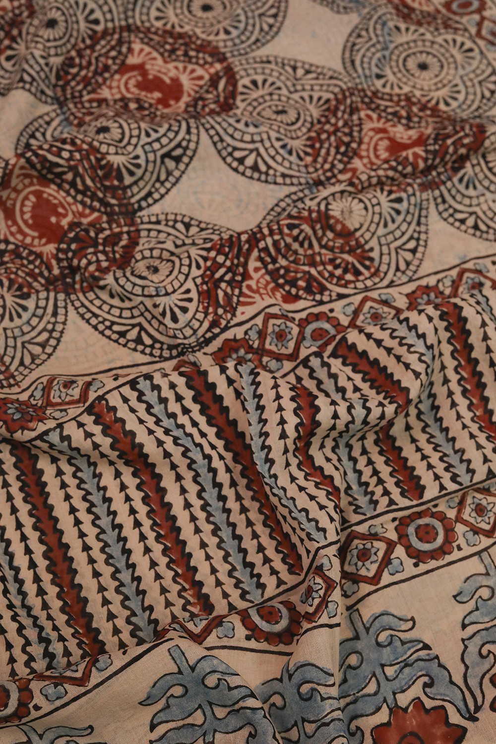 Block Printed Cotton Dupattas - Matkatus 