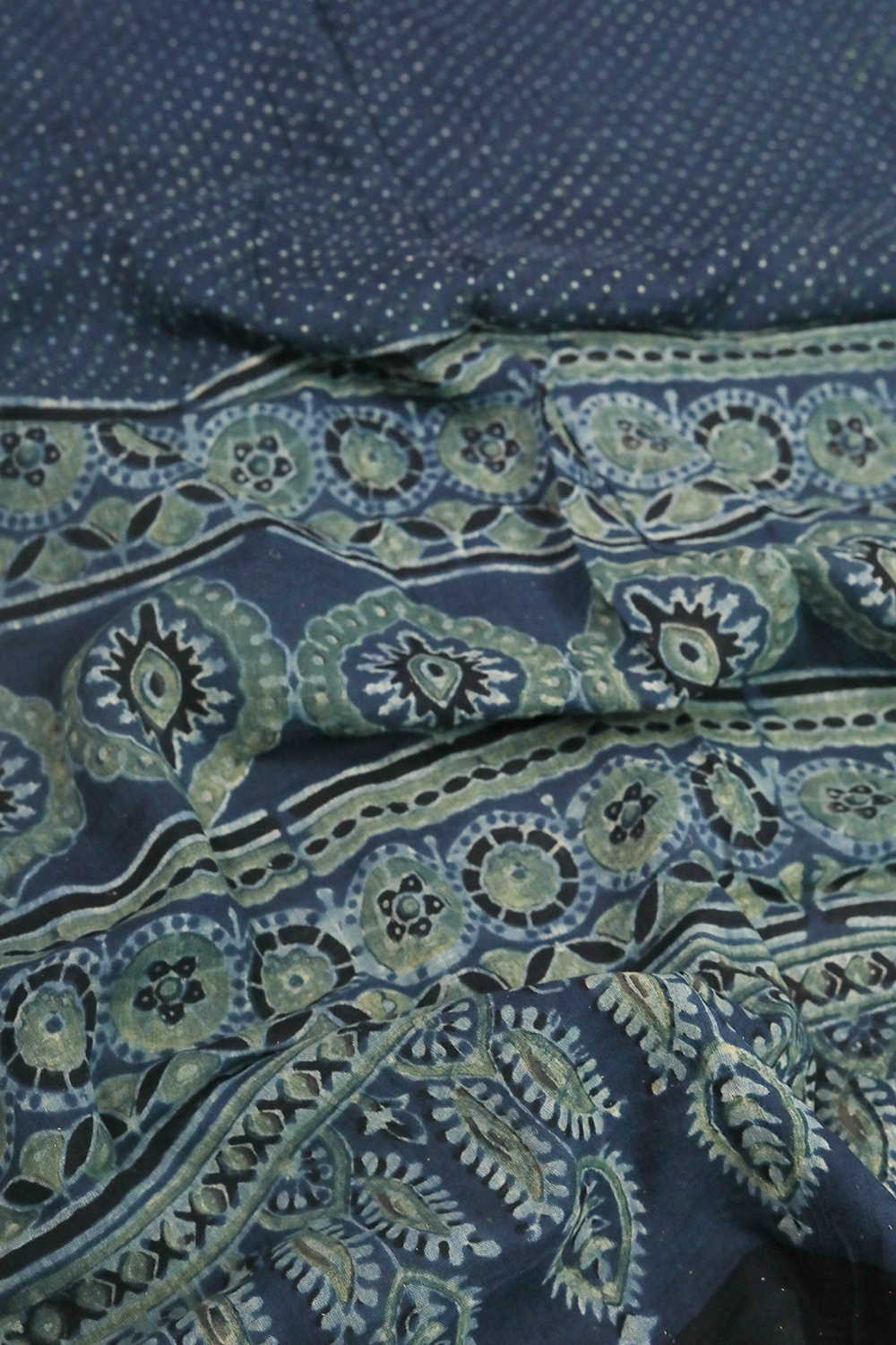 Block Printed Cotton Dupattas - Matkatus 
