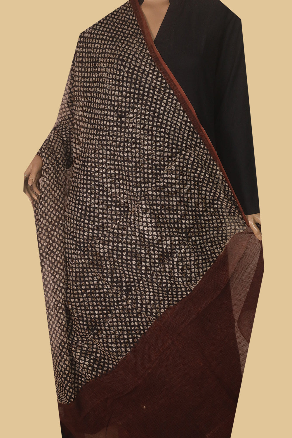 Block Printed Dupatta - Matkatus