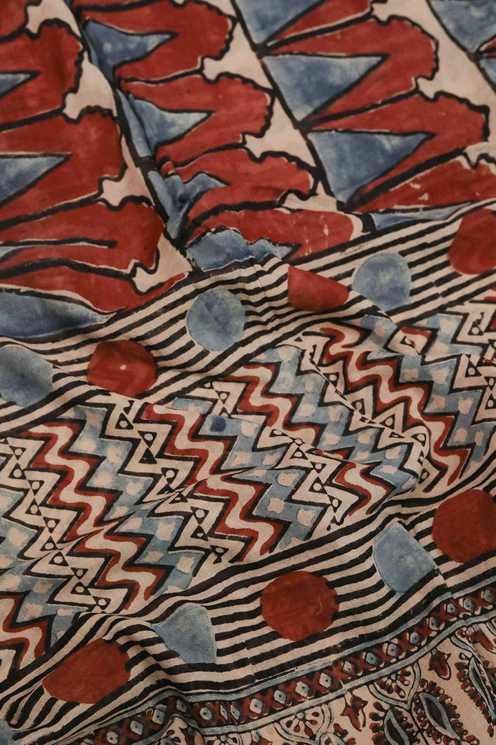 Block Printed Cotton Dupattas - Matkatus 