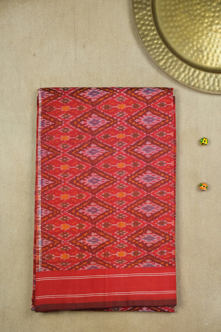 Ikat Silk Cotton Sarees - Matkatus