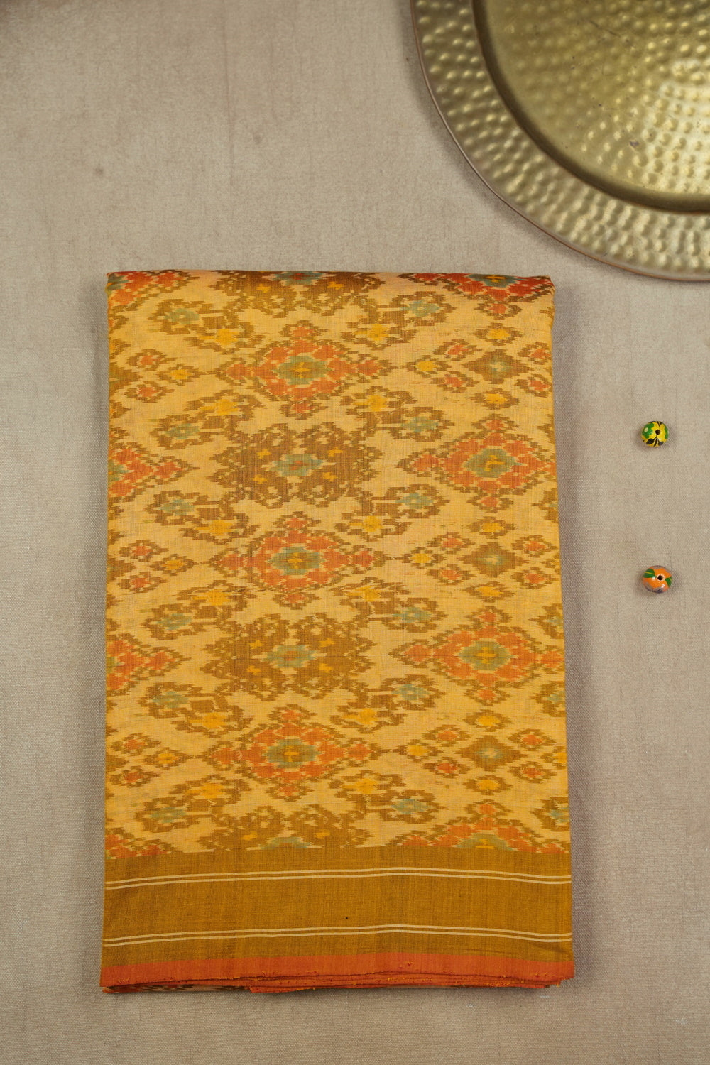 Ikat Silk Cotton Sarees - Matkatus