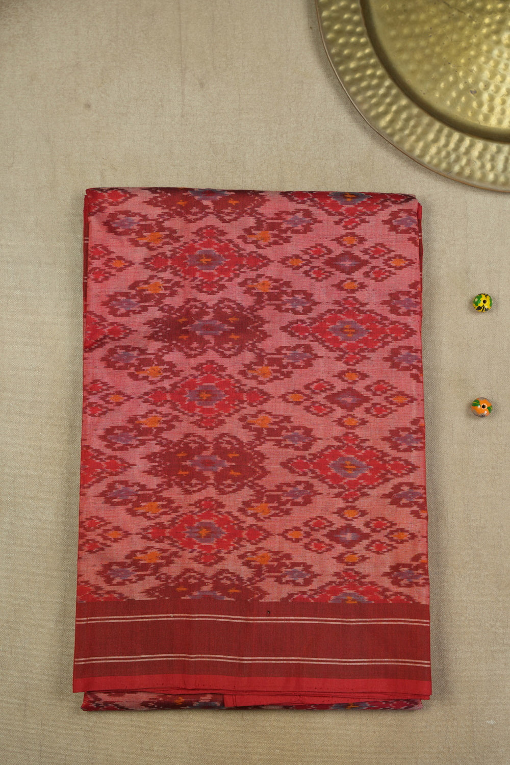 Ikat Silk Cotton Sarees - Matkatus