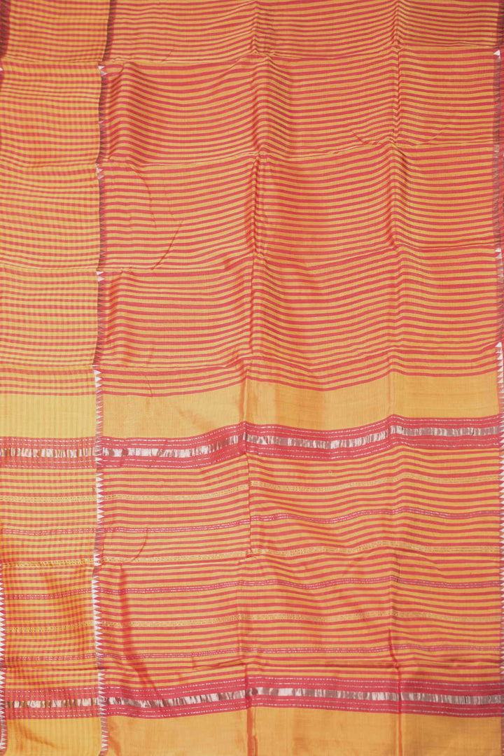 Mangalagiri Silk Cotton Saree - Matkatus 