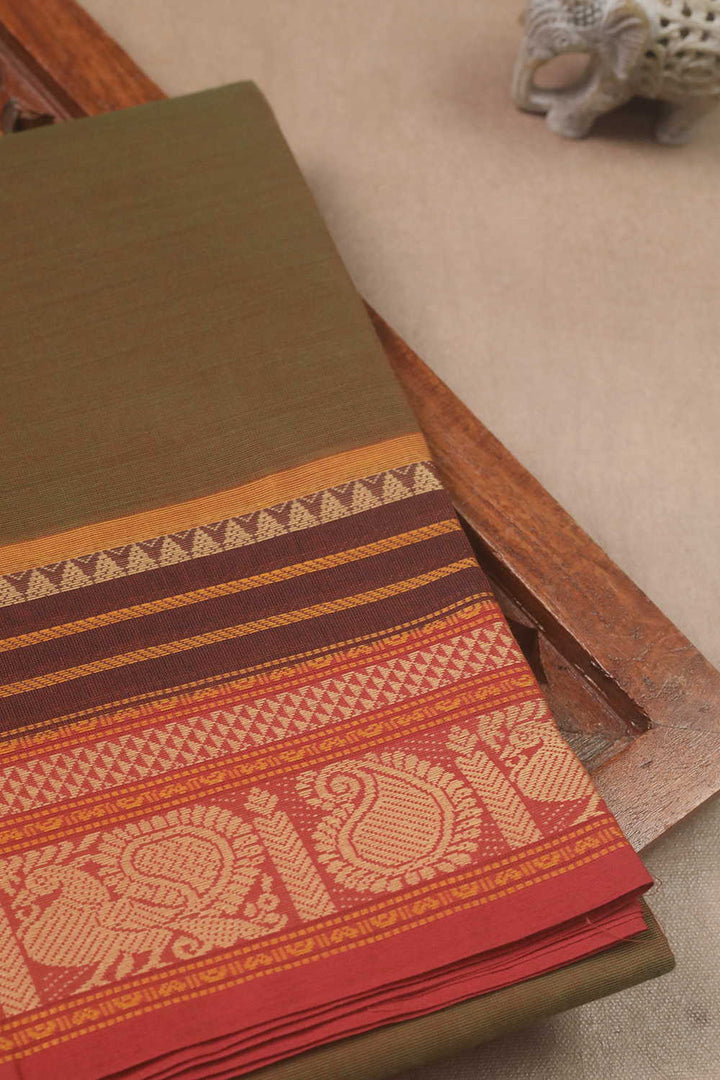 Kanchi Cotton Saree - Matkatus 