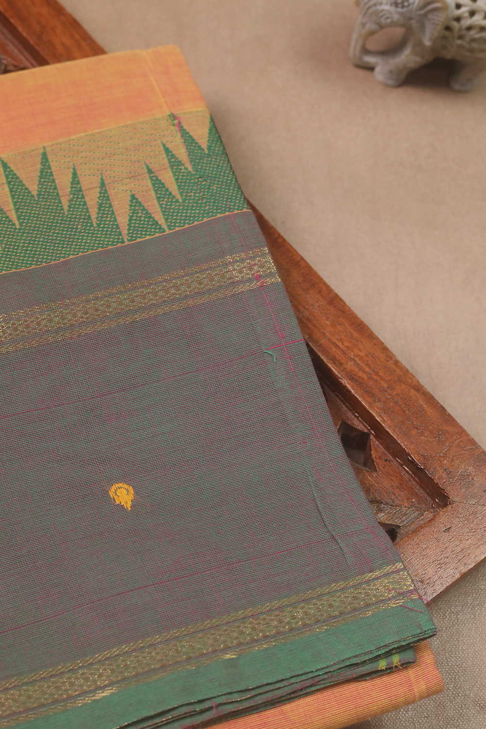 Kanchi Cotton Saree - Matkatus 